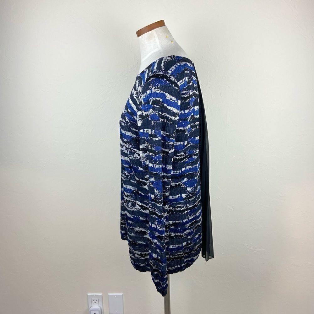 Lafayette 148 Knit Flutter-Back Sweater - Picture 4 of 6
